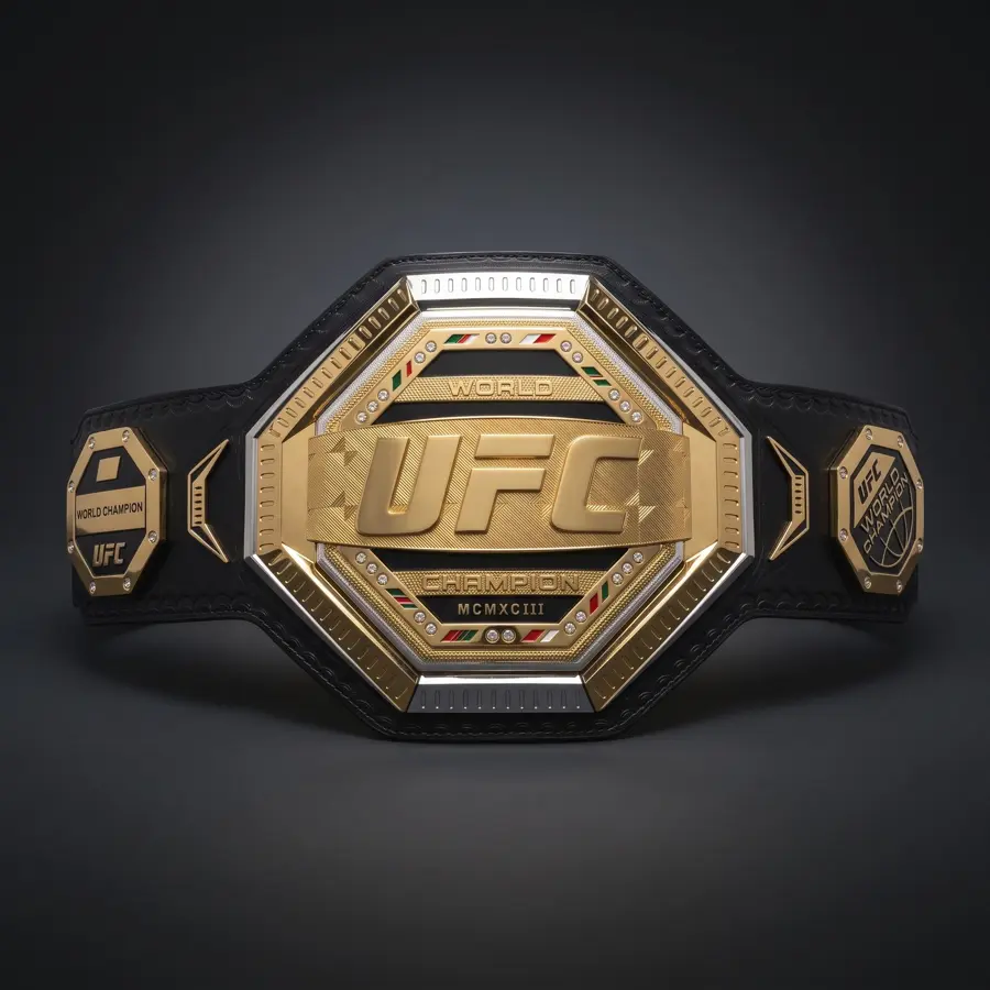 UFC Legacy Championship Belt, handmade replica championship belt, photo 2 of 5