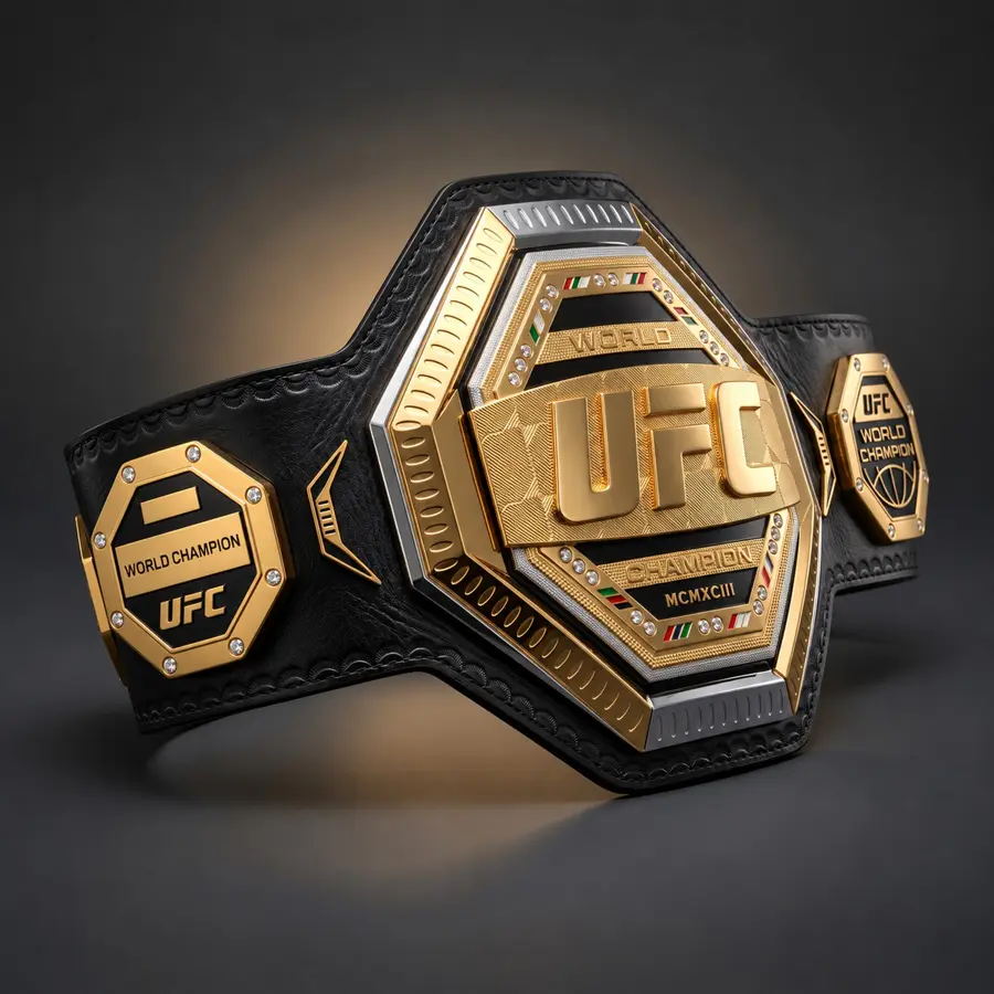 UFC Legacy Championship Belt, handmade replica championship belt, photo 1 of 5