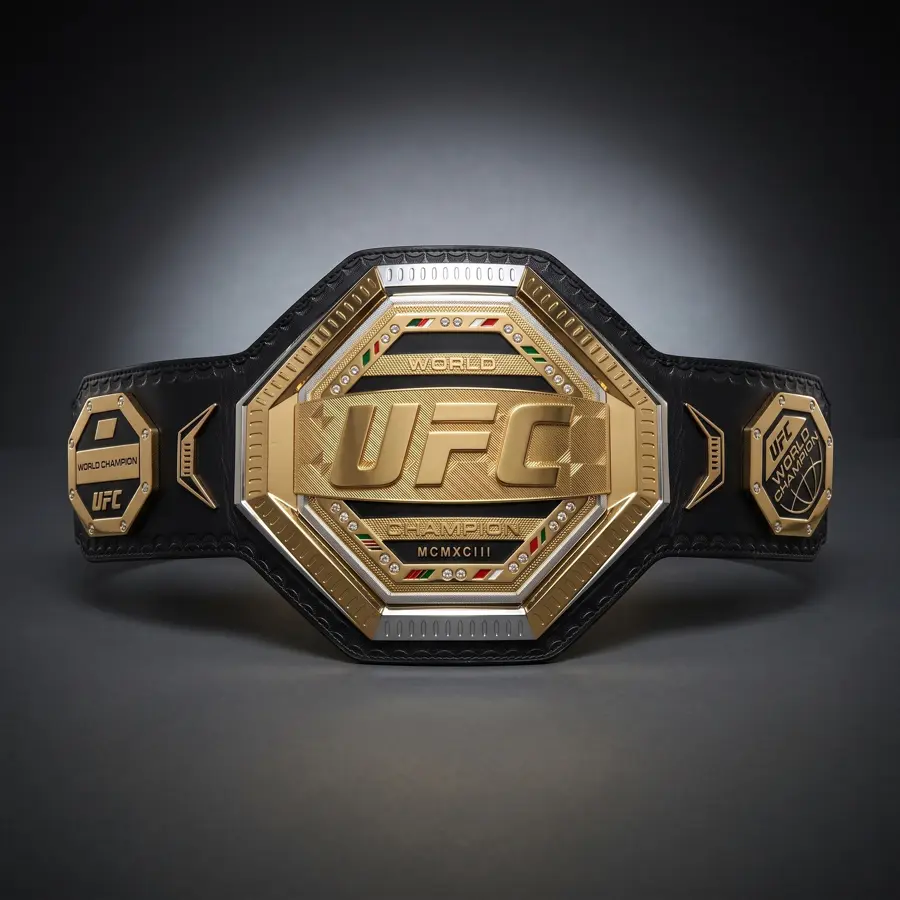 UFC Legacy Championship Belt, handmade replica championship belt, photo 4 of 5