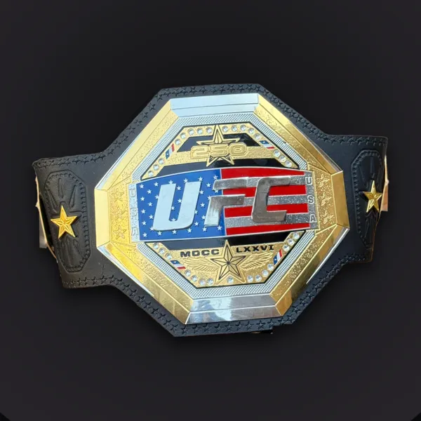 UFC Freedom 250 White House South Lawn commemorative championship belt