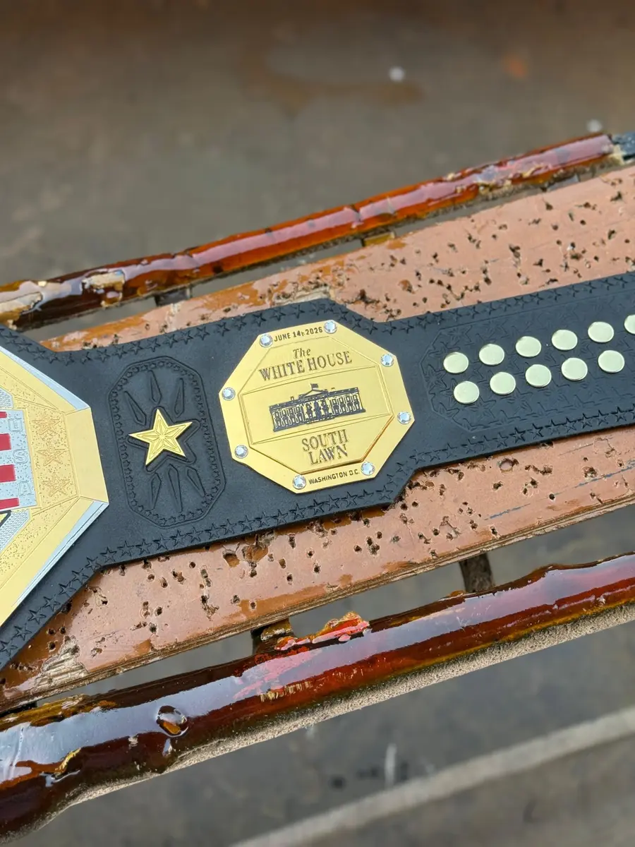 UFC Freedom 250 Championship Belt — White House South Lawn Edition — view 5