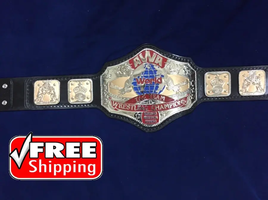 AWA World Tag Team Championship Belt โ view 1