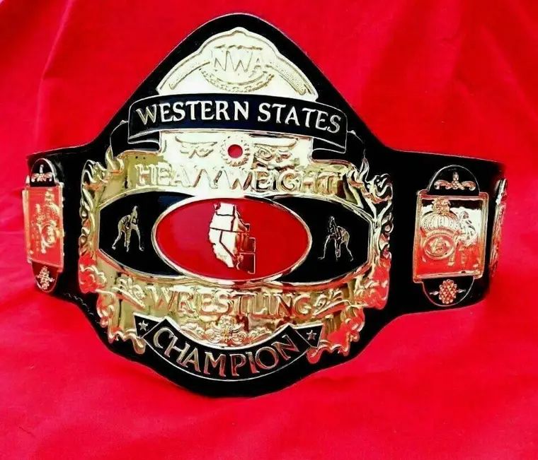 NWA Western States Heavyweight Championship Belt