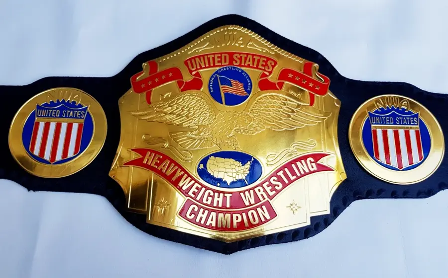 NWA United States Heavyweight Championship Belt Plates โ view 4