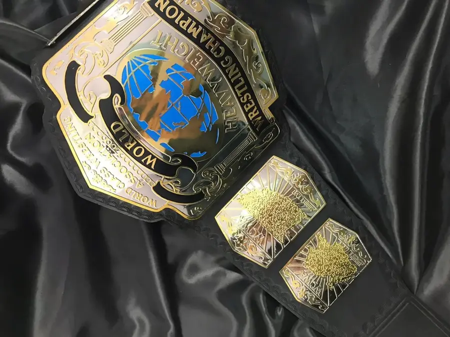 World Class Wrestling Association Heavyweight Wrestling Championship Belt — view 2