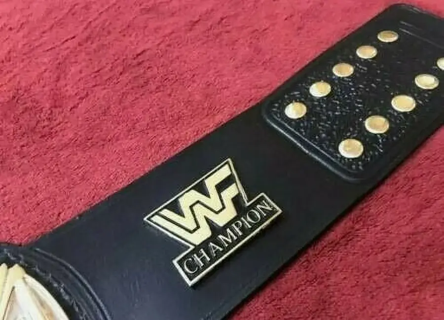 WWF Dual Winged Eagle Championship Belt โ view 3