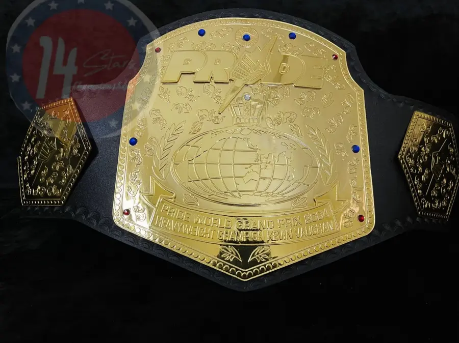 WWE Pride Grand Prix Heavyweight Championship Wrestling Belt — view 4
