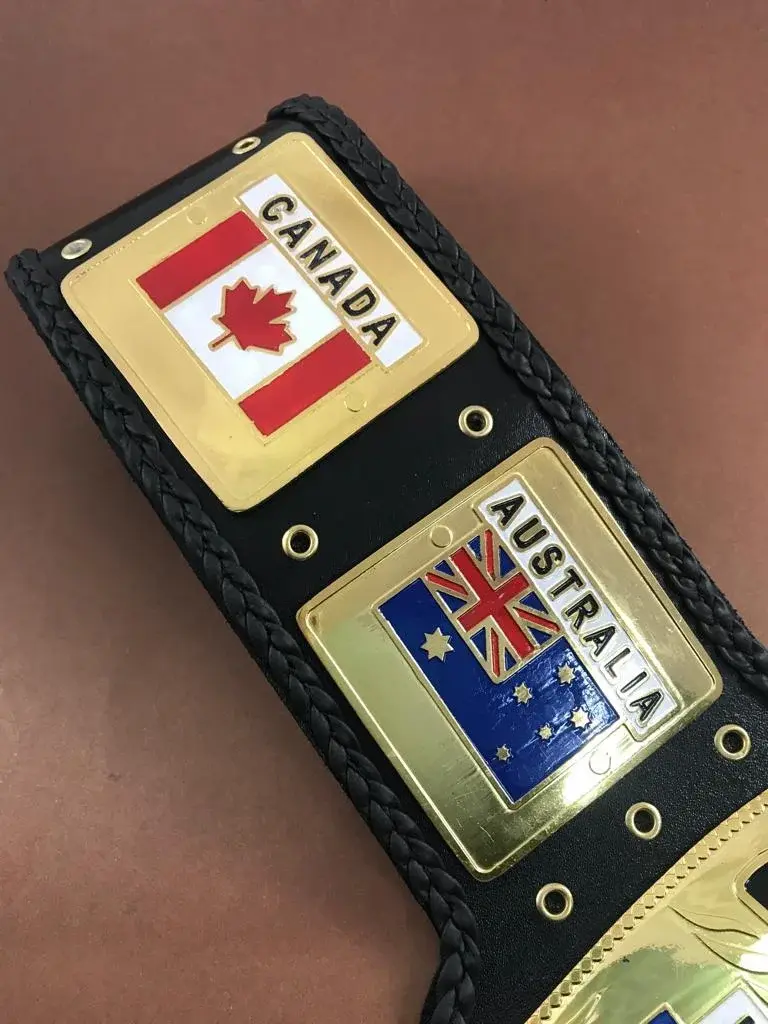 NWA World Heavyweight Champion Wrestling Belt — view 3