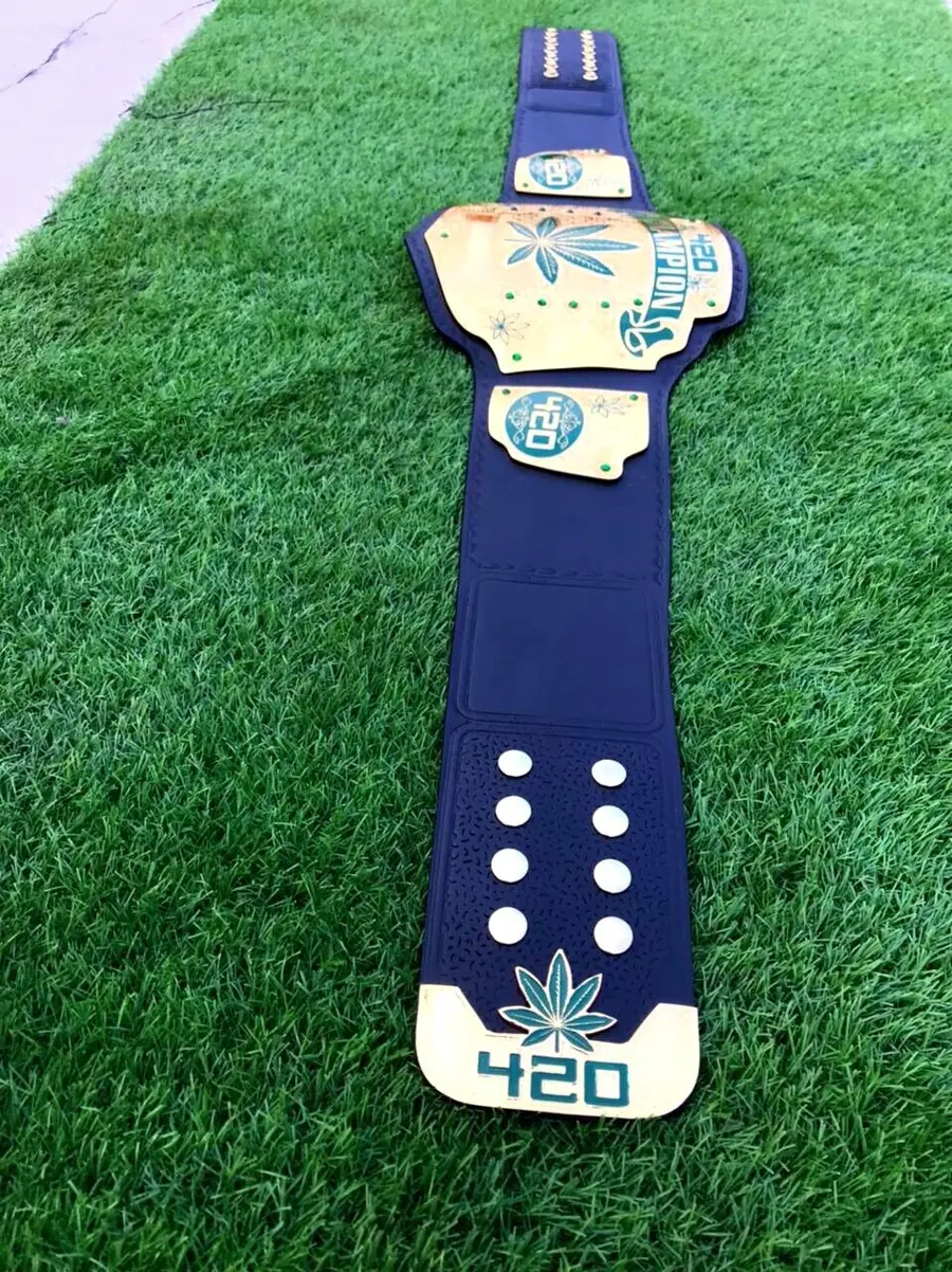 420 Weed World Championship Belt — view 3
