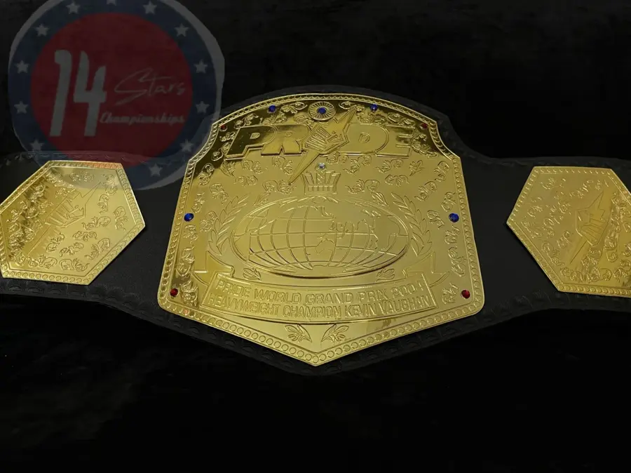 WWE Pride Grand Prix Heavyweight Championship Wrestling Belt — view 2
