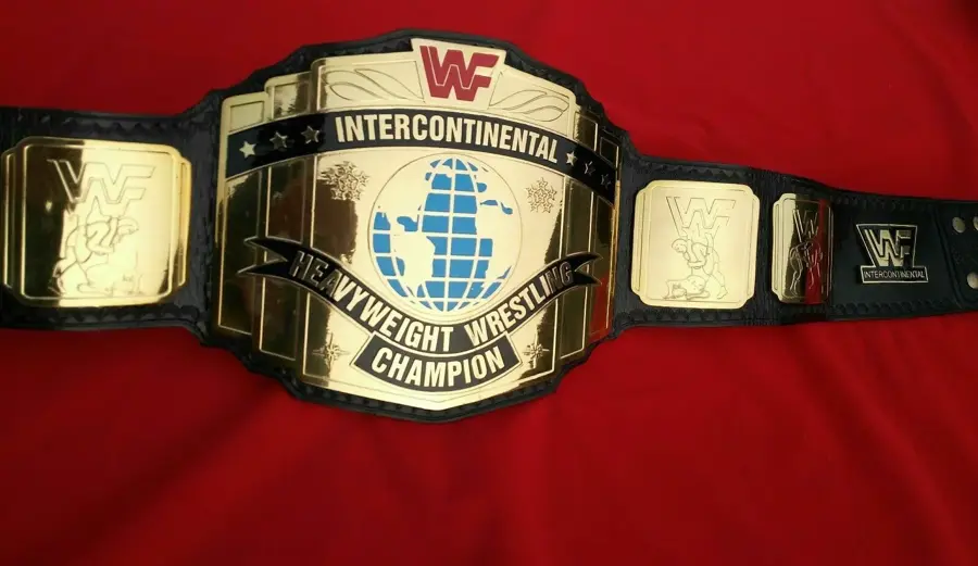 Block Logo Intercontinental Championship Belt — view 5