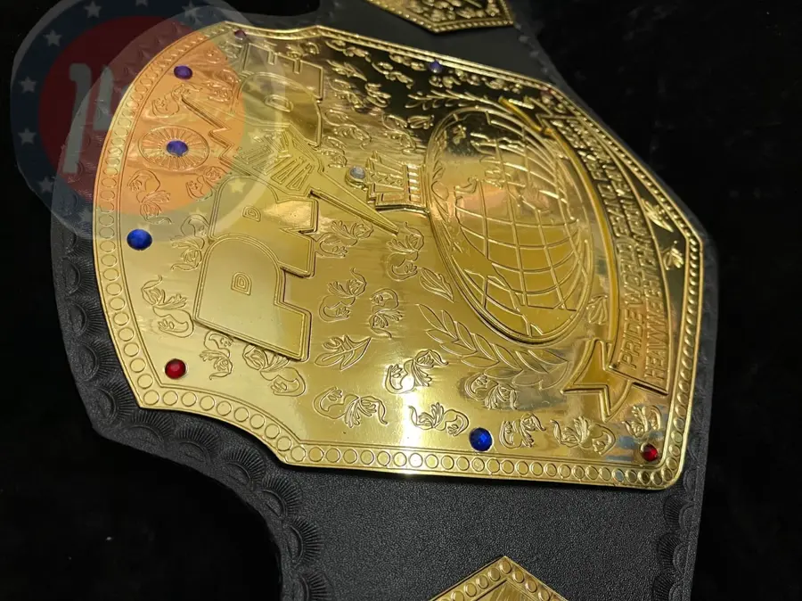 WWE Pride Grand Prix Heavyweight Championship Wrestling Belt — view 3