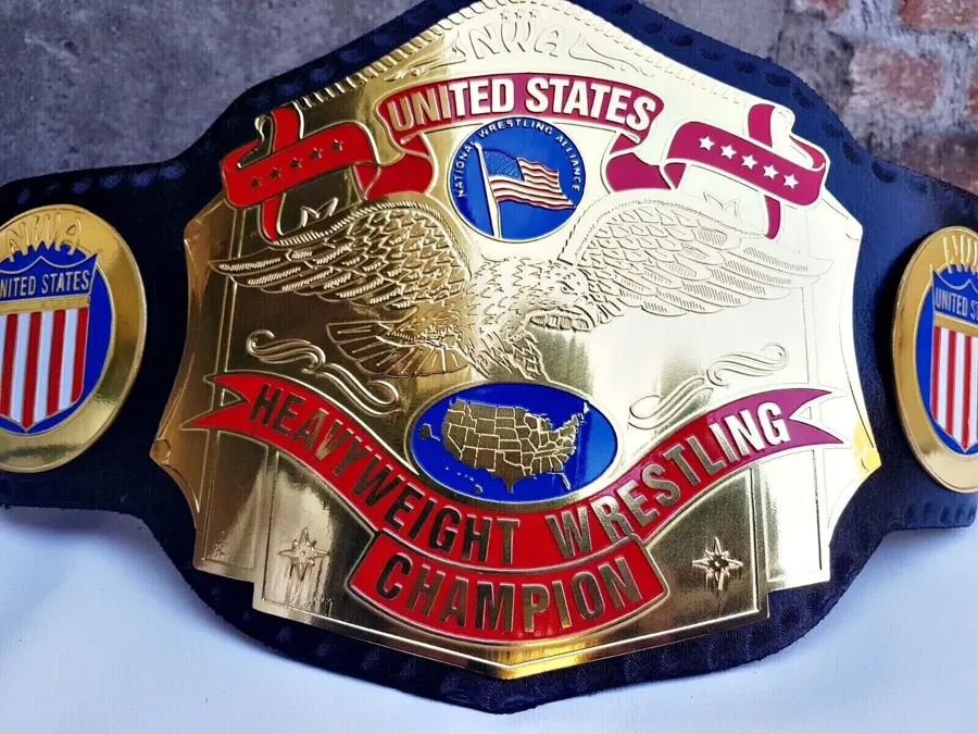 NWA United States Heavyweight Championship Belt Plates โ view 2