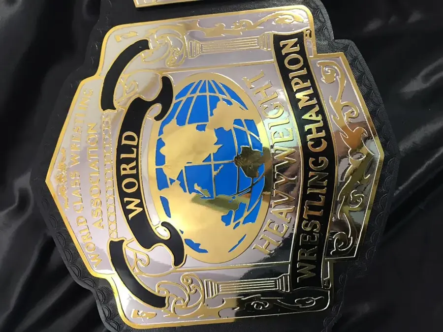 World Class Wrestling Association Heavyweight Wrestling Championship Belt — view 3