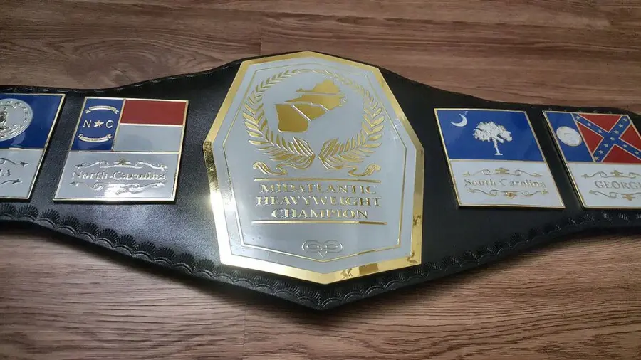 NWA Mid-atlantic States Championship Belt โ view 4