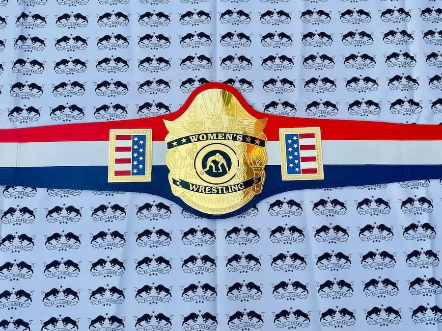 AWA Women Wrestling Wrestling Championship Belt — view 2