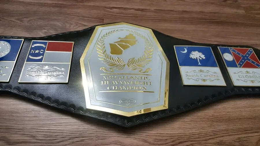 NWA Mid-atlantic States Championship Belt โ view 3