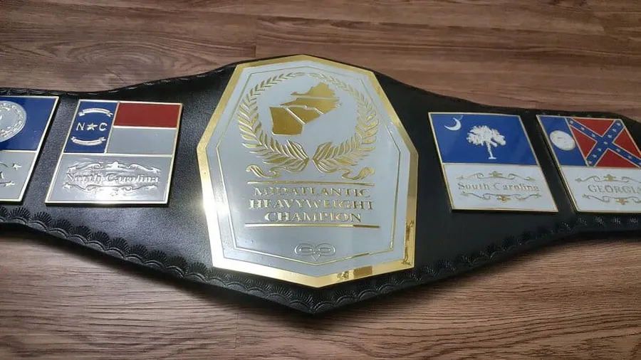 Mid Atlantic Heavyweight Championship Title Belt — view 3