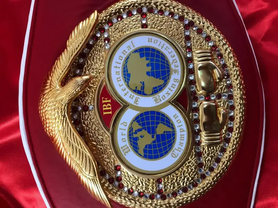 Ibf International Boxing Federation Title Championship Belt โ view 2