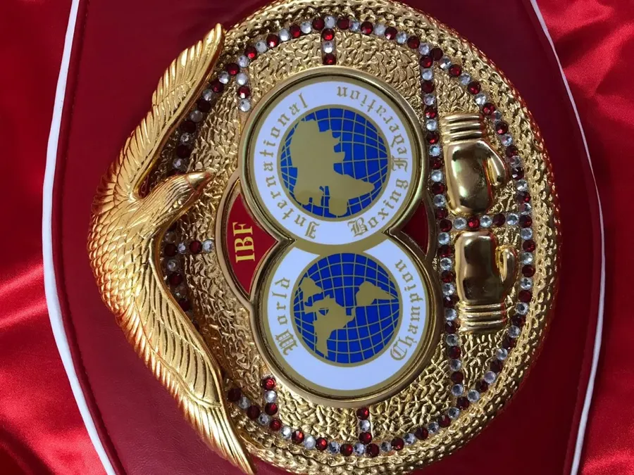 Ibf International Boxing Federation Title Belt — view 2