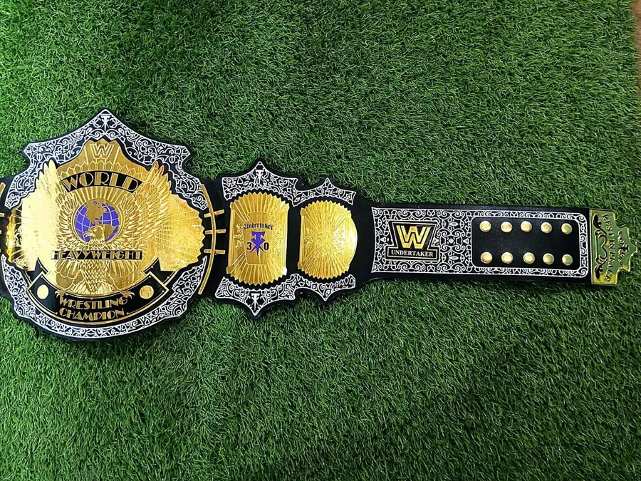 Undertaker Tribute Winged Eagle Wrestling Championship Belt — view 3