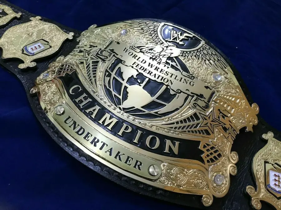 WWF Undertaker Undisputed Wrestling Championship Belt — view 4