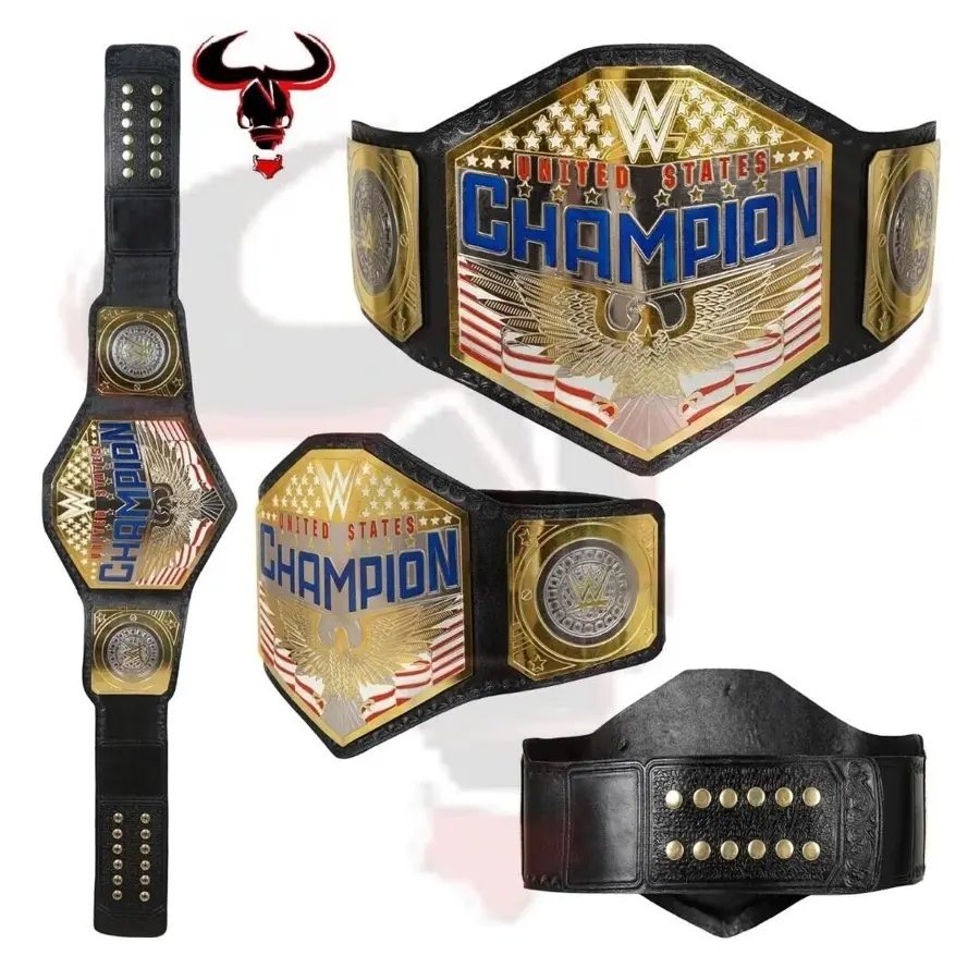 United States 2020 Wrestling Title Belt Adult — view 3