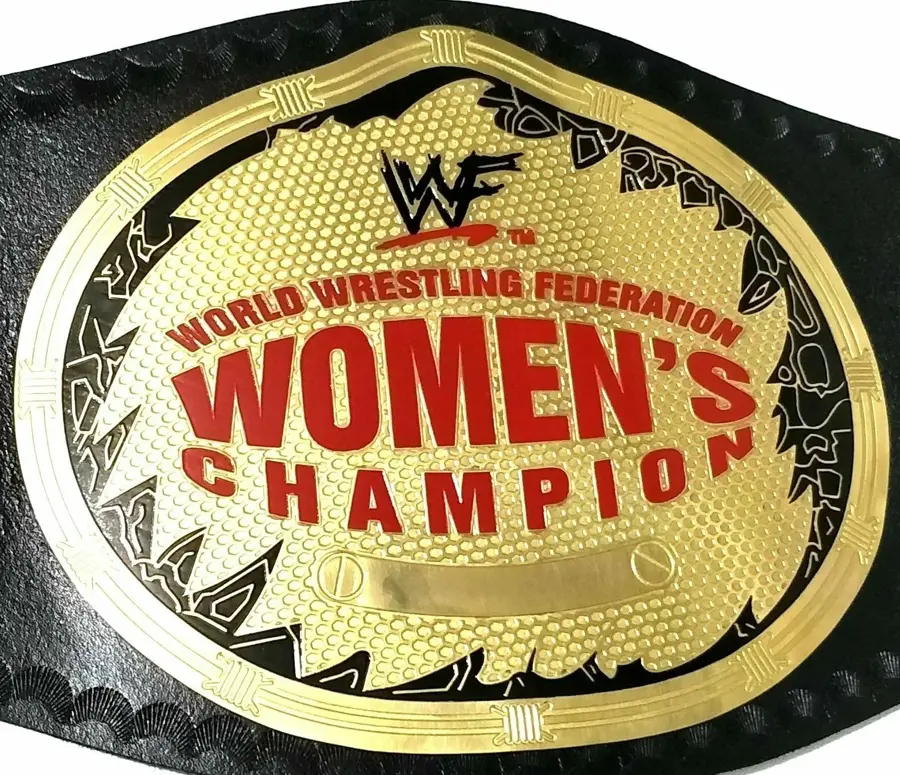WWF Women's Title Championship Belt — view 2