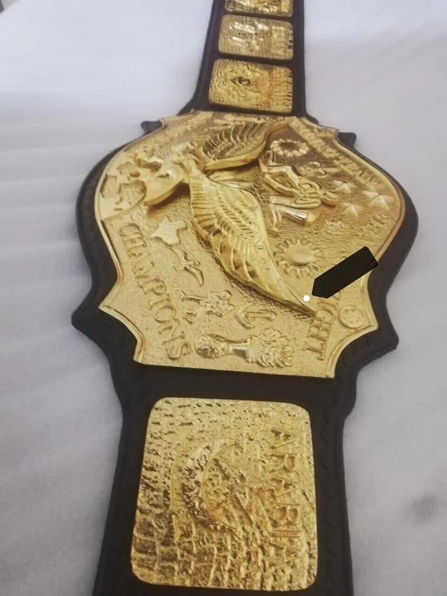 NWA National Tag Team Zinc Championship Belt — view 4