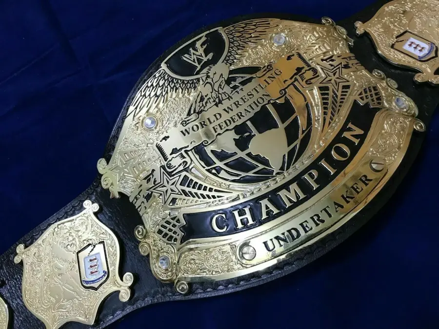 WWF Undertaker Undisputed Wrestling Championship Belt — view 5