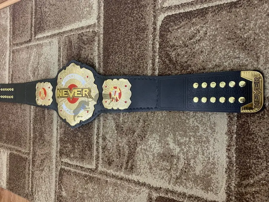 Never Openweight Championship Belt โ view 2