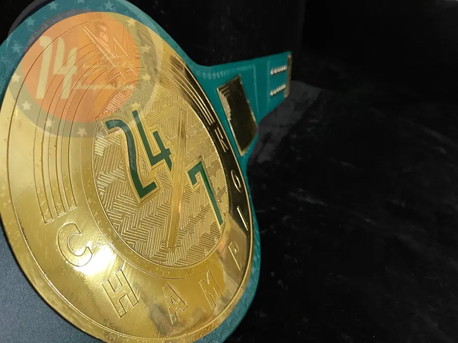 WWE 24/7 Zinc Championship Belt — view 3