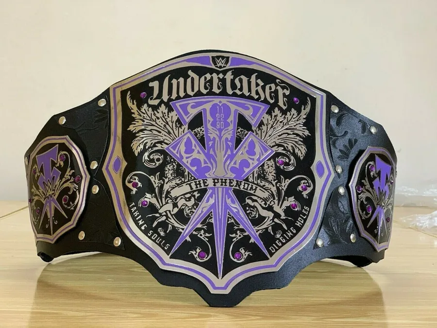 Undertaker The Phenom Zinc Championship Belt — view 5