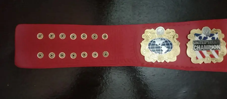 IWGP US World Heavyweight Championship Wrestling Belt — view 3