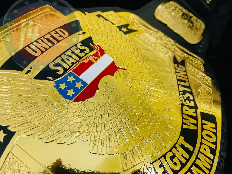 WCW United States Heavyweight Zinc Championship Belt — view 5