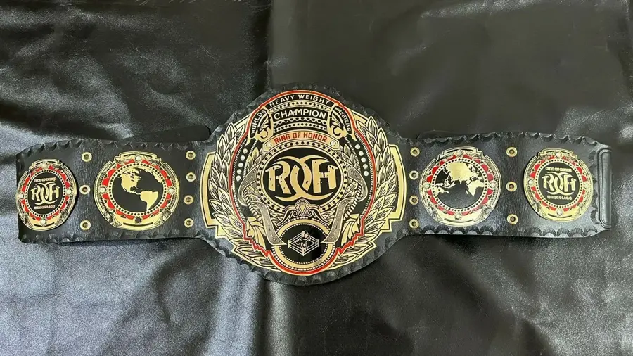 ROH Heavyweight Championship Belt โ view 3
