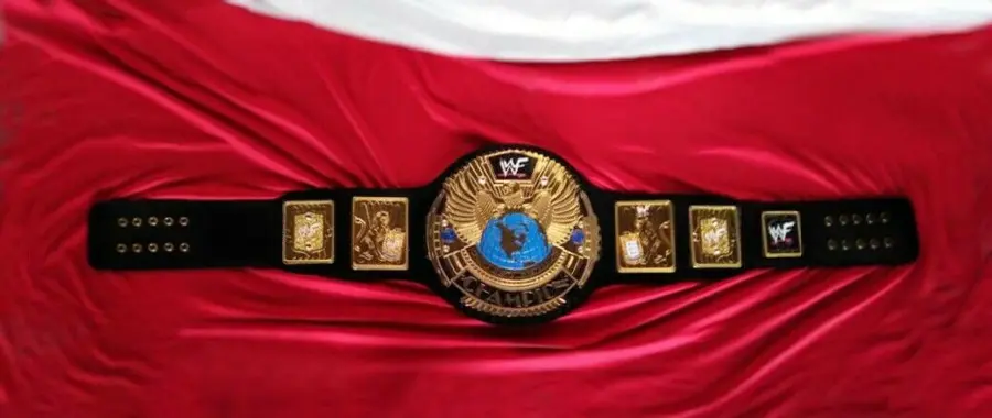Big Eagle Wrestling Championship Belt Red — view 5
