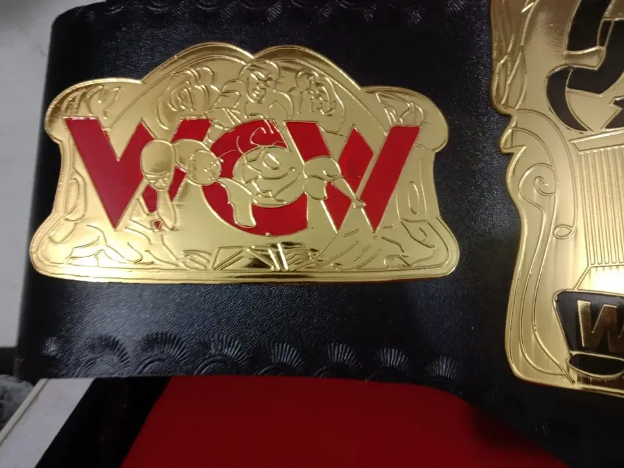 WCW World Cruiserweight Wrestling Championship Belt — view 2