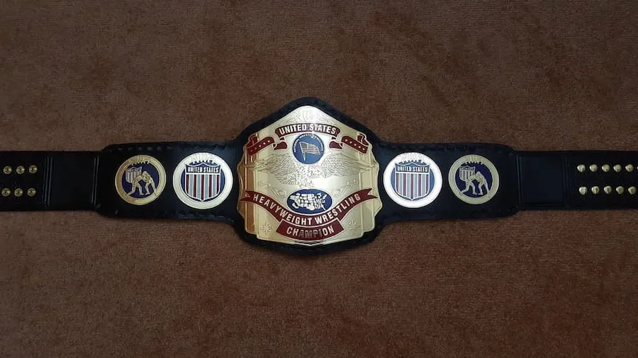 NWA Western States Heavyweight 24K Gold Zinc Championship Belt — view 2