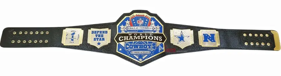 NFL Cowboy World Championship Belt American Team Title Adult — view 2