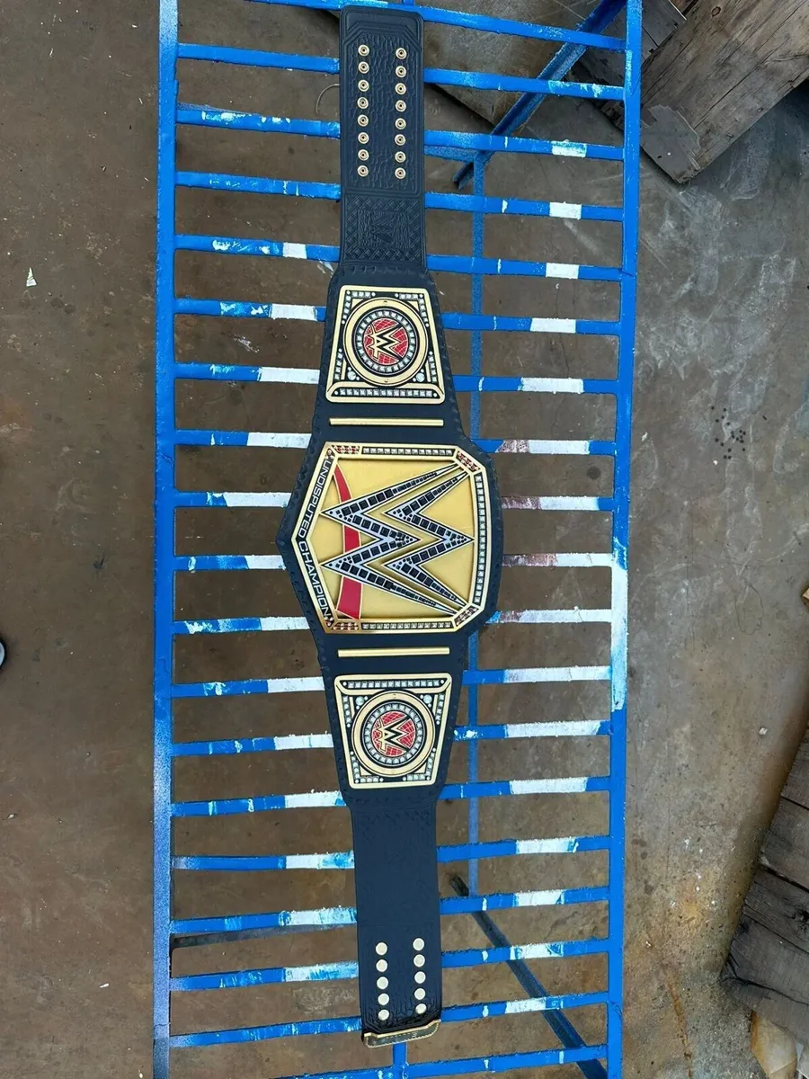 WWE Undisputed Championship Belt — CNC — view 3