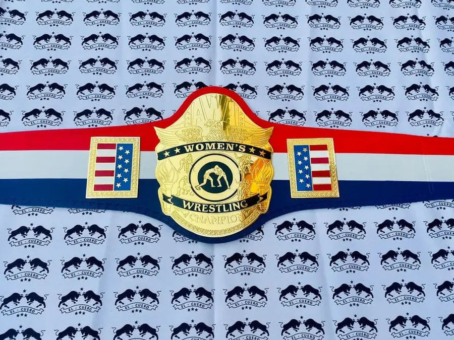 AWA Women Wrestling Wrestling Championship Belt — view 4
