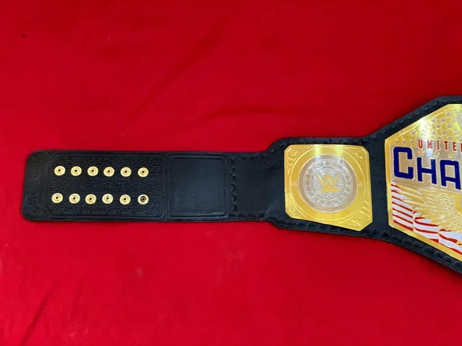 WWE United States Heavyweight Championship Zinc Belt — view 4