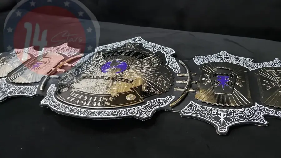 Undertaker Winged Eagle Championship Wrestling Belt — view 5