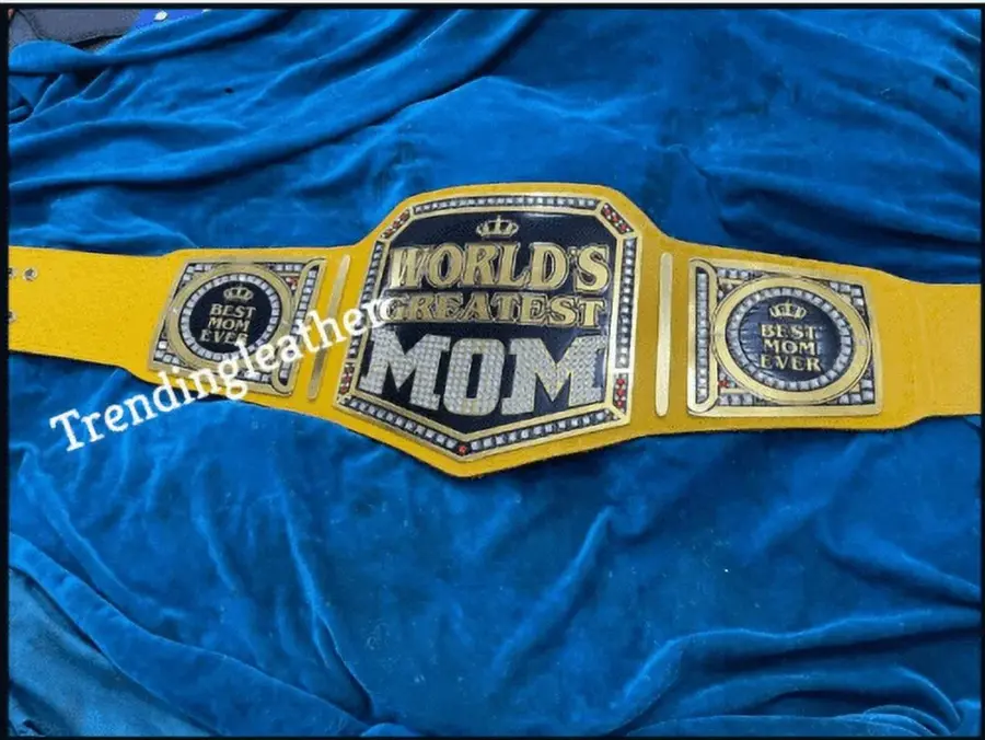 World Greatest Mom Gift Championship Belt — view 4