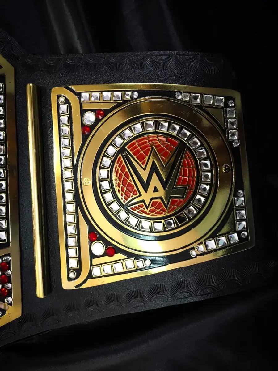 WWE World Heavyweight Championship Wrestling Title Belt Black — view 2