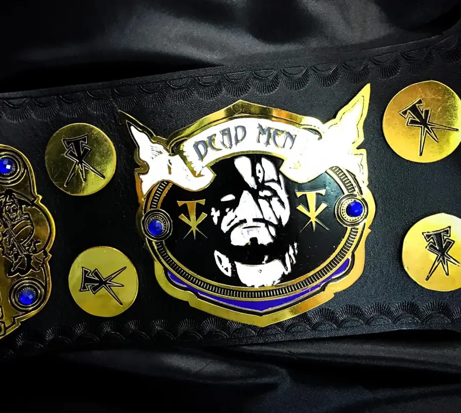 The Undertaker Phenome Tribute Wrestling Championship Belt Black — view 4
