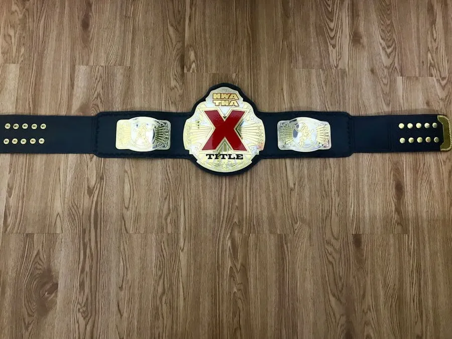 NWA TNA X Championship Belt — view 2