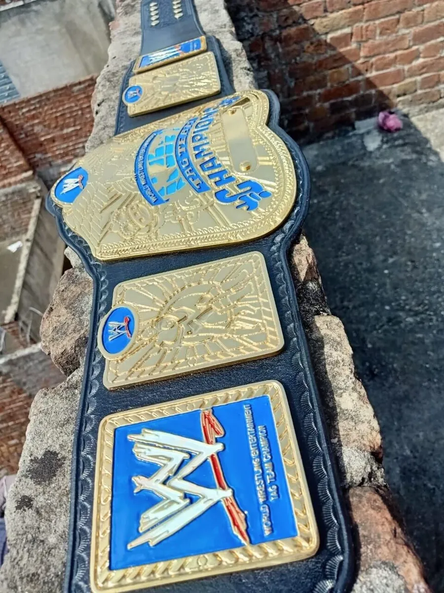 IWGP Jr Tag Team 24K Gold Championship Belt — view 3