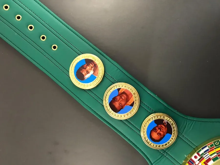 Title Boxing Green Belt Championship Belt — view 3